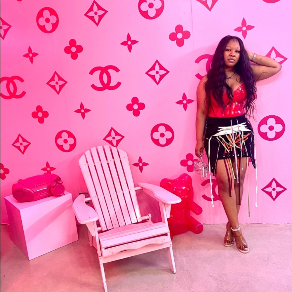 Knot Me Skirt Multi Color Strings